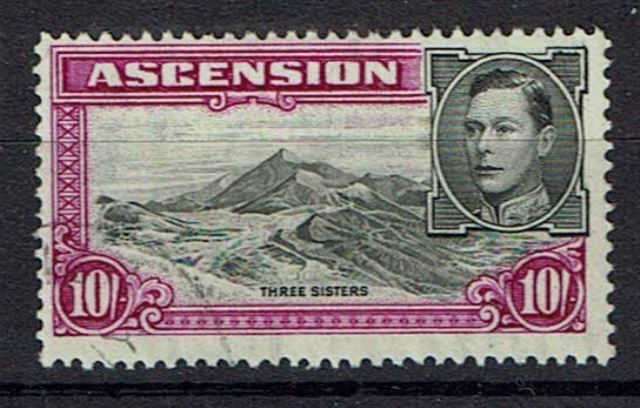 Image of Ascension SG 47a FU British Commonwealth Stamp